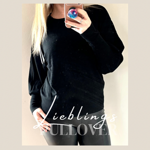 Janinas Lieblings Pullover Schwarz Gr S, M , L